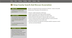 Desktop Screenshot of kcsara.org